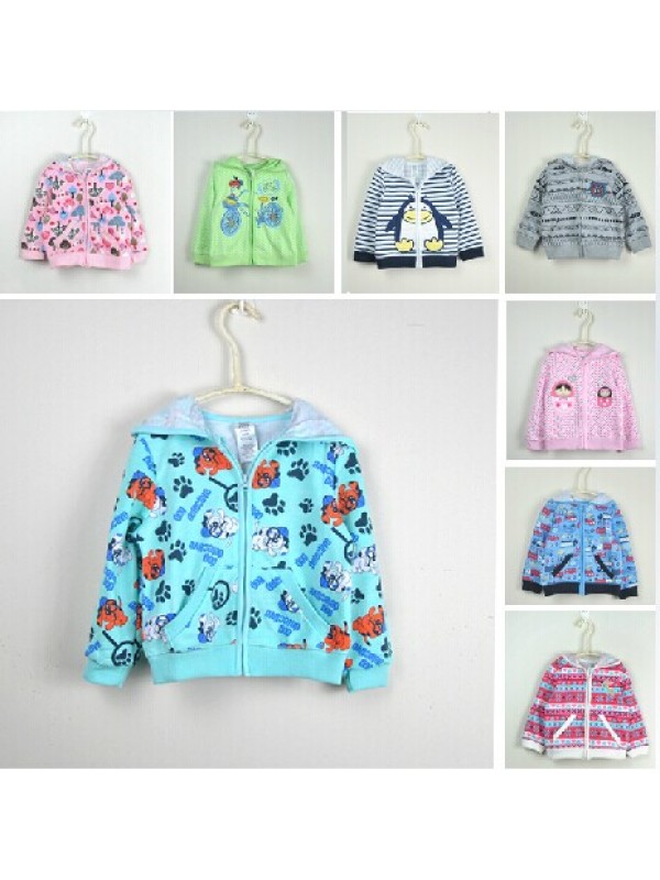 Childrenwear and baby long sleeved cardigan sweate...