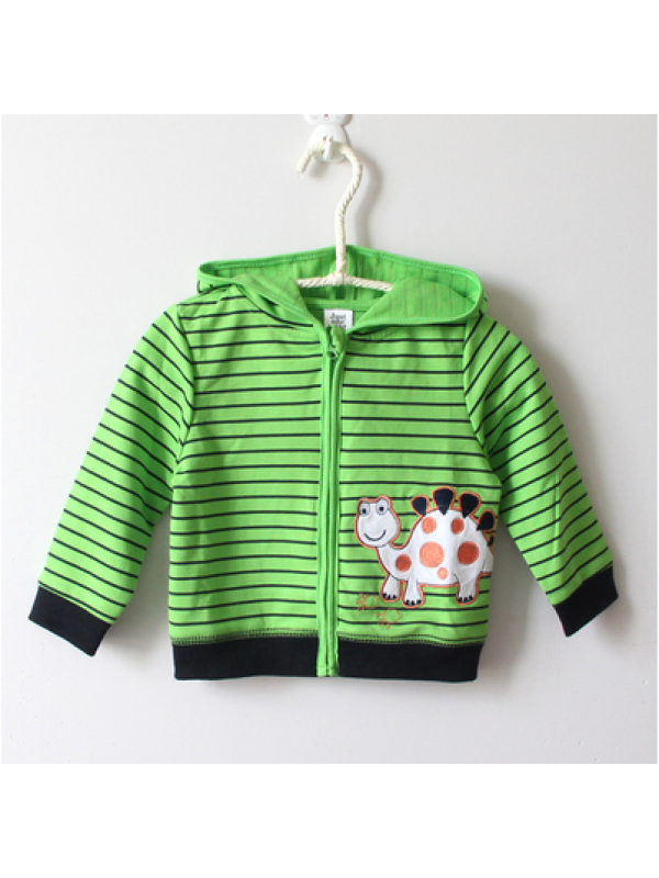 Childrenwear and baby long sleeved cardigan sweater and a jacket zipper Cotton Baby Sweater Cardigan 0-1-2 years old