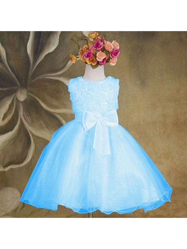 The new princess pearl girls condole belt skirt dress skirt The princess dress of the girls