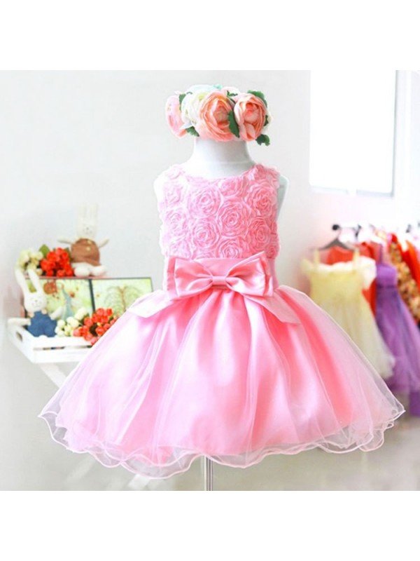 The new princess pearl girls condole belt skirt dress skirt The princess dress of the girls