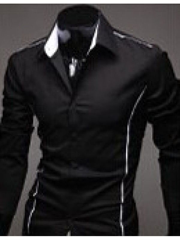 2015 Hot Mens Shirts,Men's dress Shirts,Men's Casual Fit Stylish long-sleeved Shirts Size:M-XXL