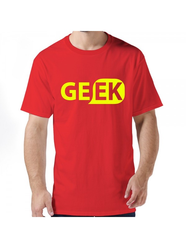 Men's Designed Geek T-shirt