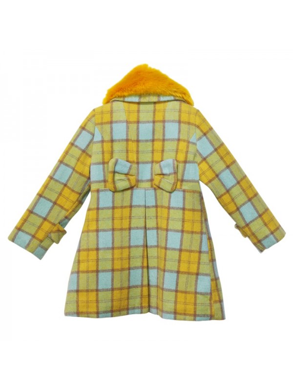 Girls woolen coat 2015 autumn and winter fashion w...