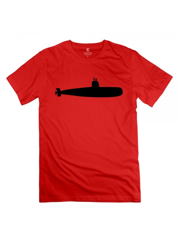 Men's Designed Submarine Bold T-shirt