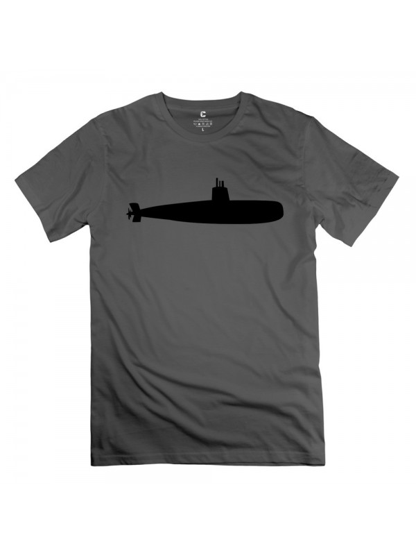 Men's Designed Submarine Bold T-shirt