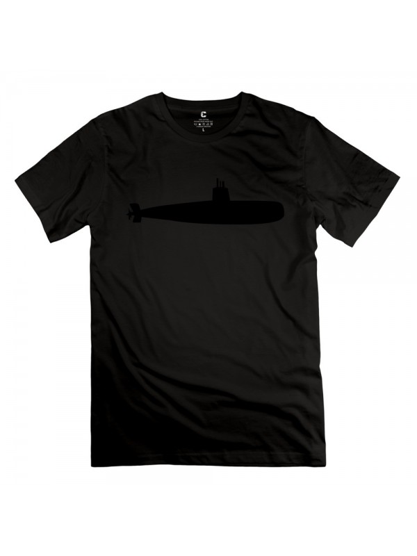 Men's Designed Submarine Bold T-shirt