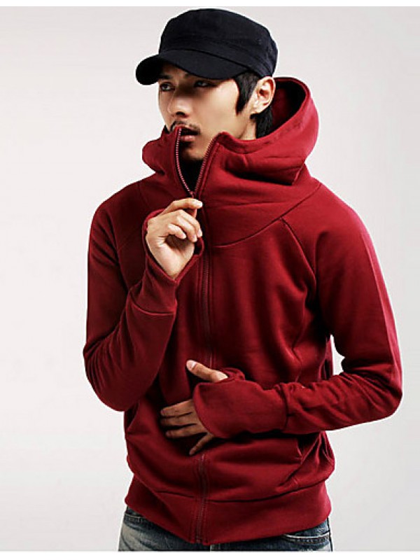 Men's Long Sleeve Hoodie & Sweatshirt,Cotton /...